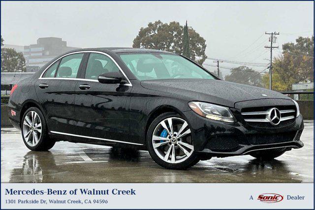 used 2017 Mercedes-Benz C-Class car, priced at $17,999