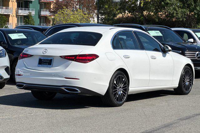 new 2025 Mercedes-Benz C-Class car, priced at $49,795