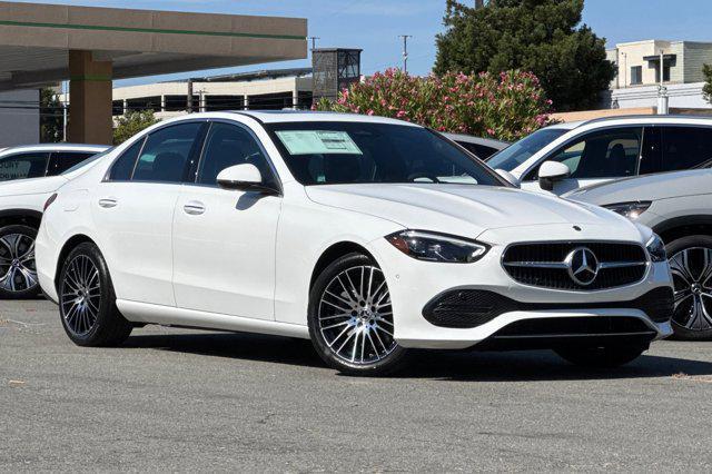 new 2025 Mercedes-Benz C-Class car, priced at $49,795