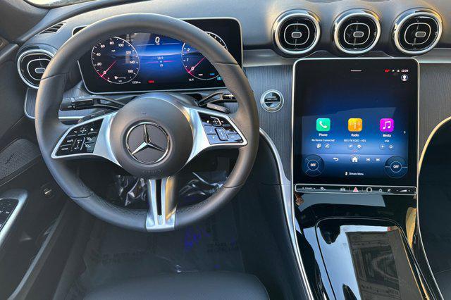 new 2025 Mercedes-Benz C-Class car, priced at $49,795