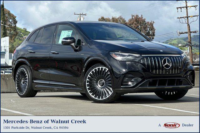 new 2025 Mercedes-Benz AMG EQE car, priced at $114,355
