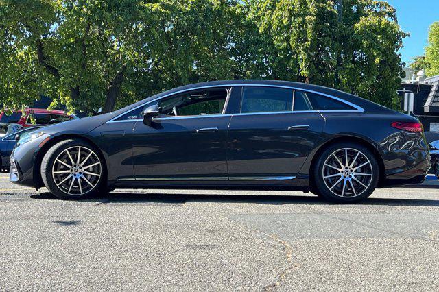 used 2023 Mercedes-Benz EQS 580 car, priced at $61,999