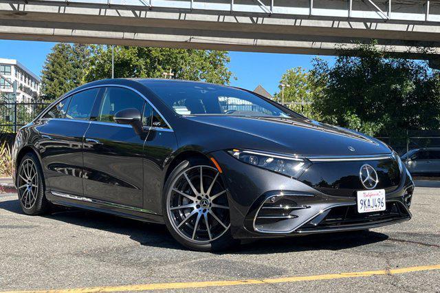 used 2023 Mercedes-Benz EQS 580 car, priced at $61,999
