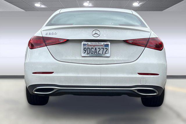 used 2022 Mercedes-Benz C-Class car, priced at $31,999