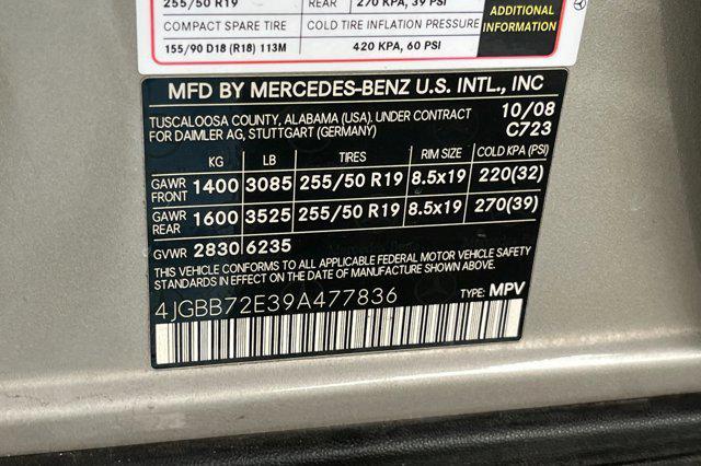 used 2009 Mercedes-Benz M-Class car, priced at $7,499