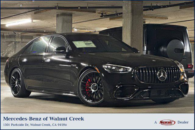 new 2025 Mercedes-Benz AMG S 63 E car, priced at $196,895