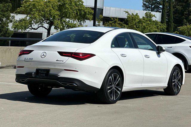 new 2025 Mercedes-Benz CLA 250 car, priced at $51,985