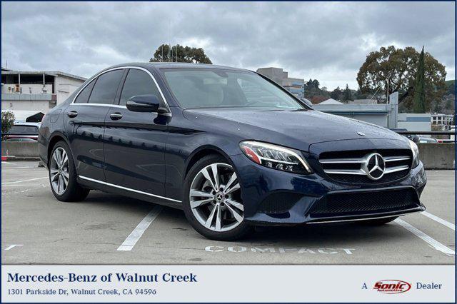 used 2019 Mercedes-Benz C-Class car, priced at $21,999