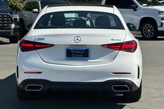 new 2025 Mercedes-Benz C-Class car, priced at $55,935