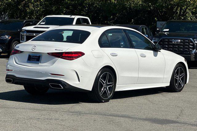 new 2025 Mercedes-Benz C-Class car, priced at $55,935