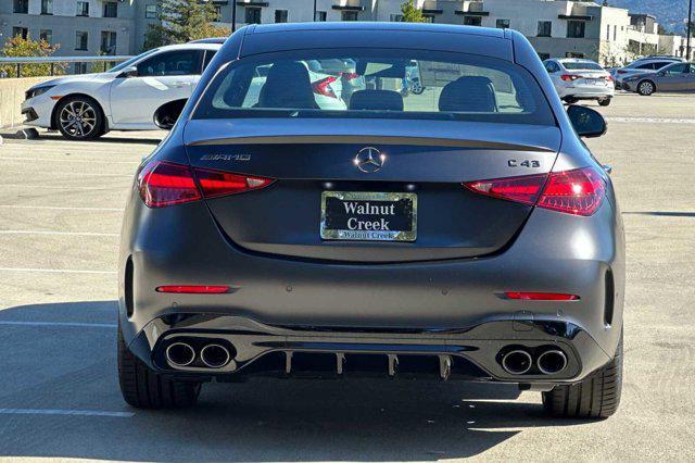 new 2024 Mercedes-Benz AMG C 43 car, priced at $84,160