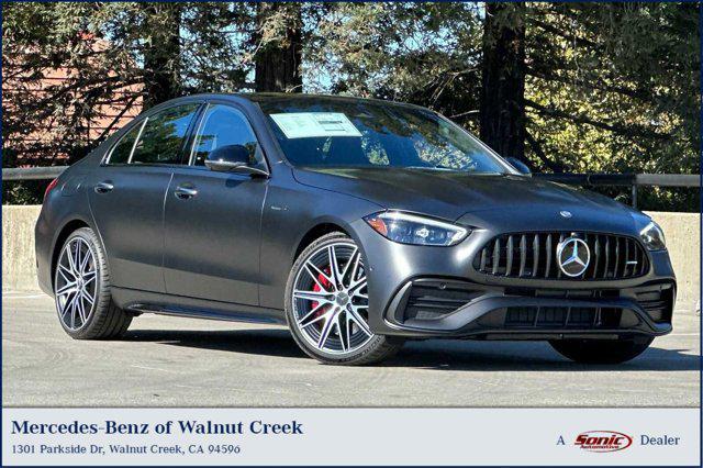 new 2024 Mercedes-Benz AMG C 43 car, priced at $84,160