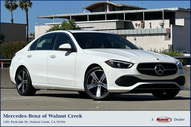 used 2025 Mercedes-Benz C-Class car, priced at $43,596