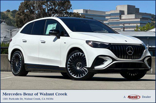 new 2025 Mercedes-Benz AMG EQE car, priced at $115,130