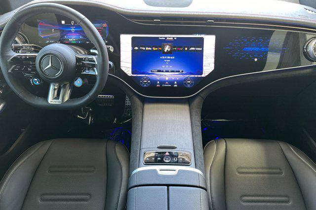 new 2025 Mercedes-Benz AMG EQE car, priced at $115,130