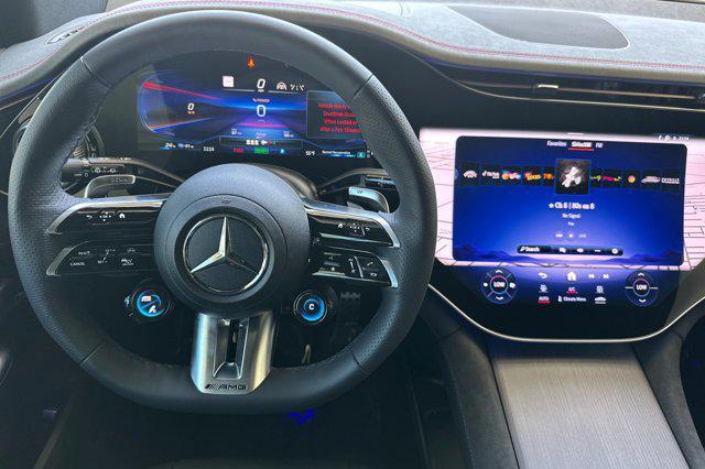 new 2025 Mercedes-Benz AMG EQE car, priced at $115,130