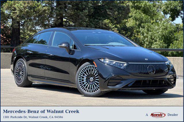 used 2023 Mercedes-Benz EQS 580 car, priced at $58,999