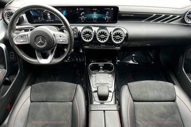 used 2022 Mercedes-Benz AMG CLA 35 car, priced at $29,588