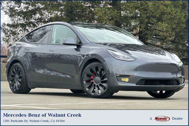 used 2022 Tesla Model Y car, priced at $32,588