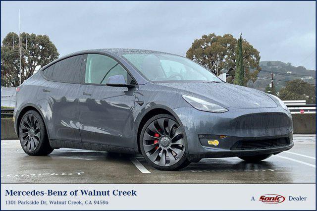 used 2022 Tesla Model Y car, priced at $32,999