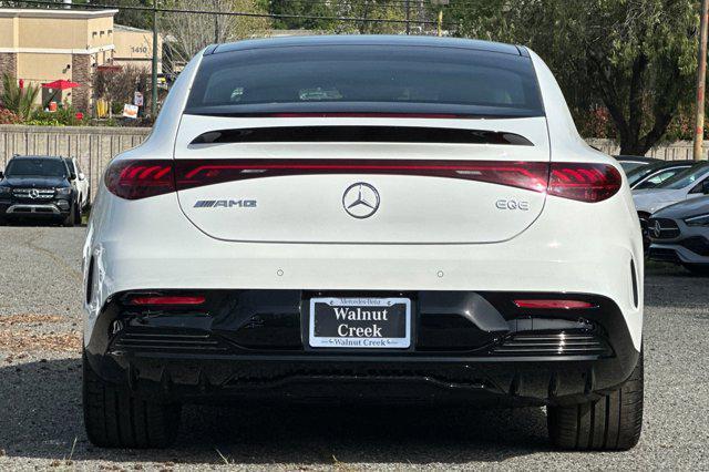 new 2025 Mercedes-Benz AMG EQE car, priced at $113,695