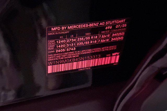 new 2025 Mercedes-Benz EQB 300 car, priced at $64,170