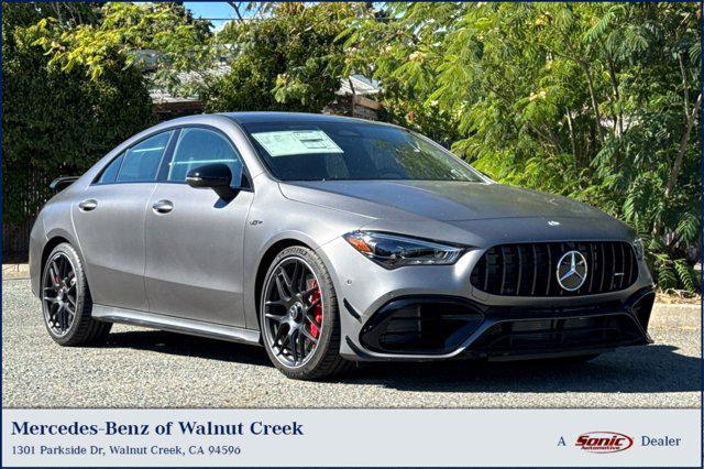 new 2025 Mercedes-Benz AMG CLA 45 car, priced at $82,245