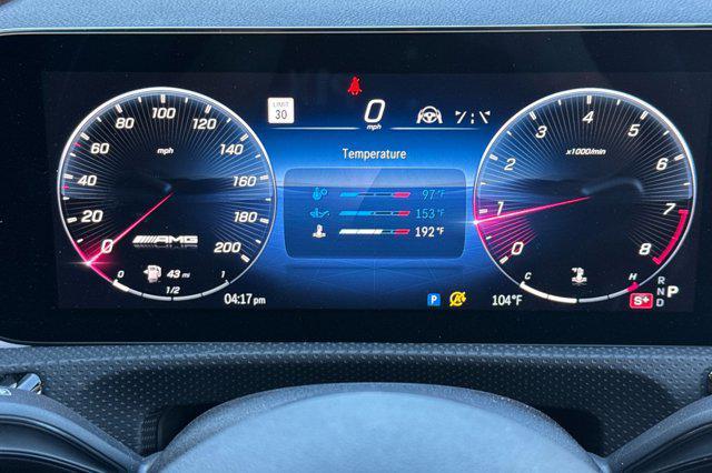 new 2025 Mercedes-Benz AMG CLA 45 car, priced at $82,245