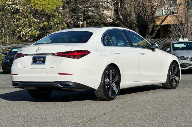 new 2025 Mercedes-Benz C-Class car, priced at $51,595