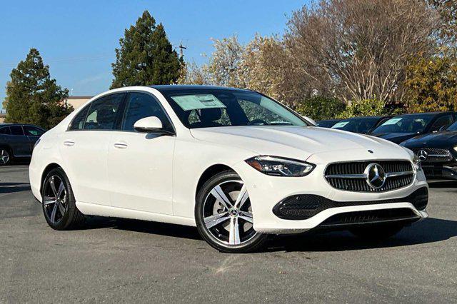 new 2025 Mercedes-Benz C-Class car, priced at $51,595