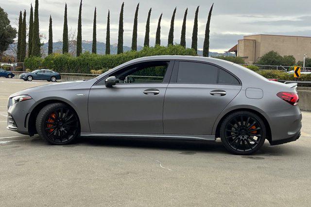 used 2021 Mercedes-Benz AMG A 35 car, priced at $35,999