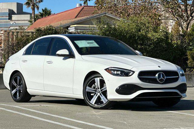 new 2025 Mercedes-Benz C-Class car, priced at $53,045