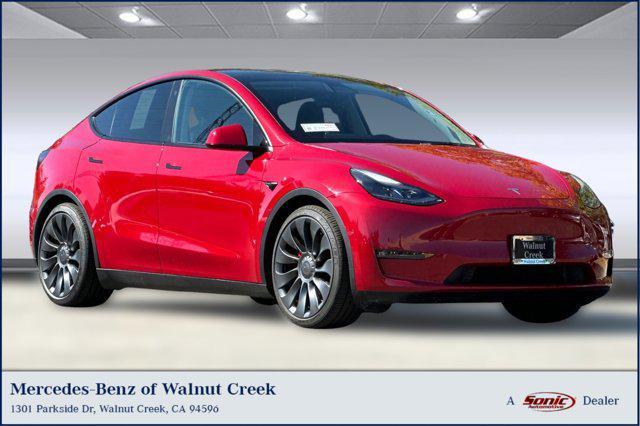 used 2022 Tesla Model Y car, priced at $30,588