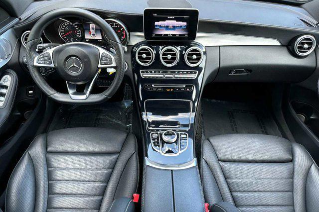 used 2018 Mercedes-Benz AMG C 43 car, priced at $32,999