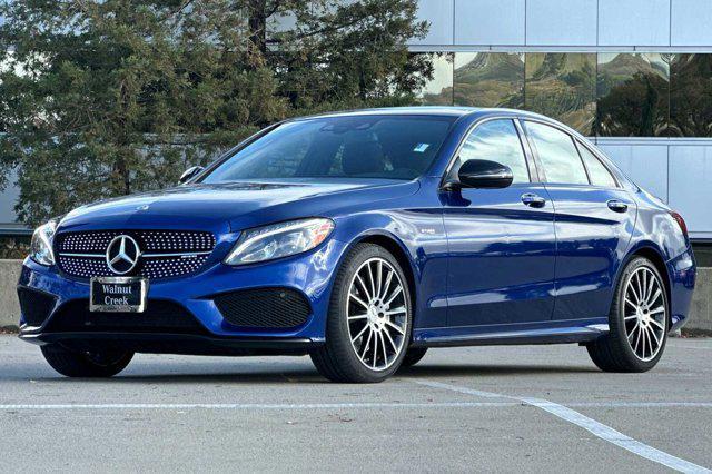 used 2018 Mercedes-Benz AMG C 43 car, priced at $32,999