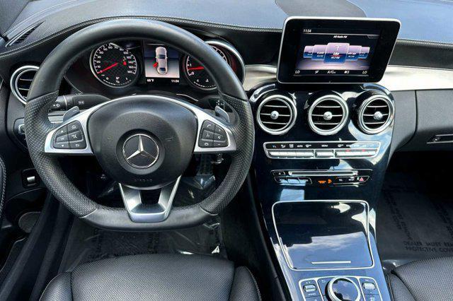 used 2018 Mercedes-Benz AMG C 43 car, priced at $32,999