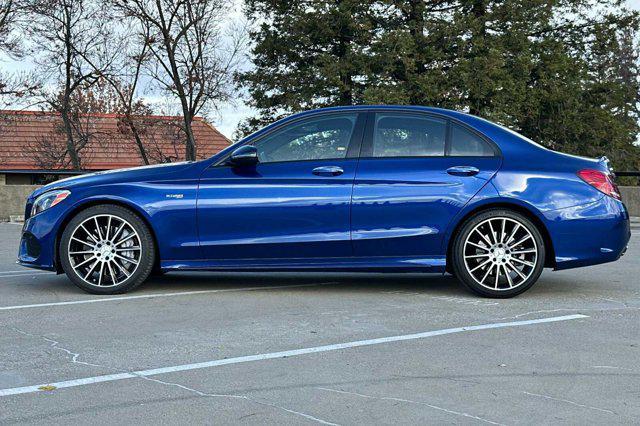 used 2018 Mercedes-Benz AMG C 43 car, priced at $32,999