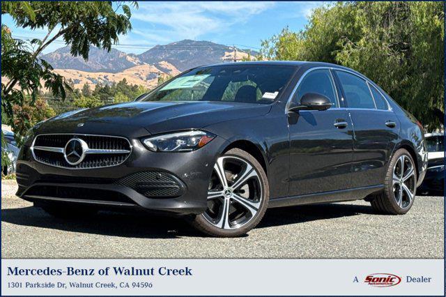 new 2025 Mercedes-Benz C-Class car, priced at $56,695