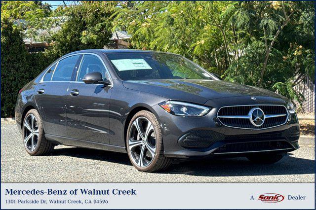 new 2025 Mercedes-Benz C-Class car, priced at $56,695