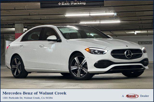 new 2025 Mercedes-Benz C-Class car, priced at $53,045