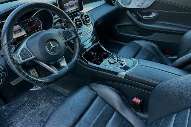 used 2017 Mercedes-Benz C-Class car, priced at $15,488