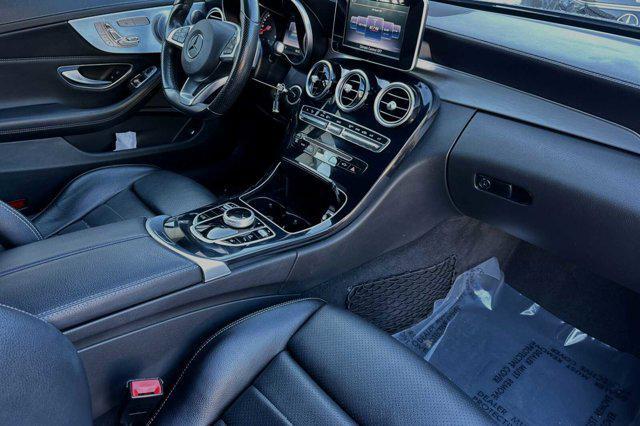 used 2017 Mercedes-Benz C-Class car, priced at $15,488