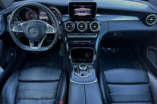 used 2017 Mercedes-Benz C-Class car, priced at $15,488