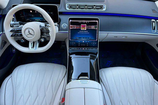 new 2025 Mercedes-Benz AMG S 63 E car, priced at $201,150