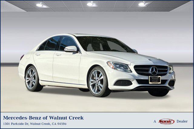 used 2018 Mercedes-Benz C-Class car, priced at $13,588
