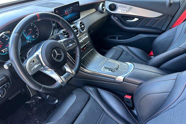 used 2022 Mercedes-Benz AMG GLC 43 car, priced at $42,999