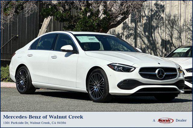 new 2025 Mercedes-Benz C-Class car, priced at $52,420
