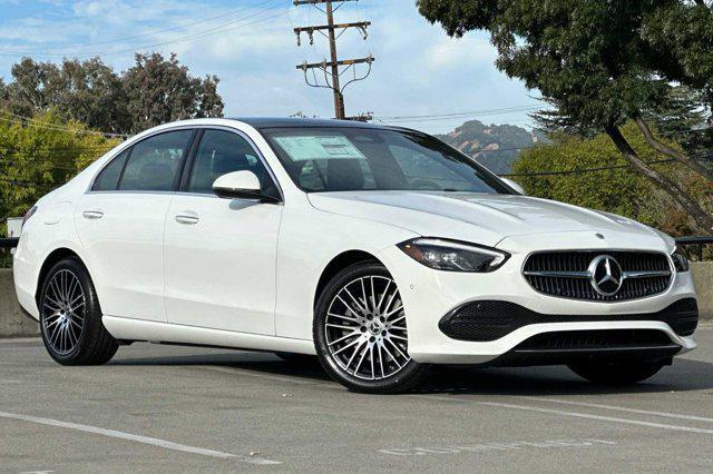 new 2025 Mercedes-Benz C-Class car, priced at $51,820