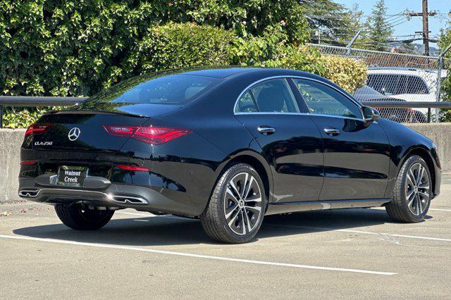 new 2025 Mercedes-Benz CLA 250 car, priced at $47,445