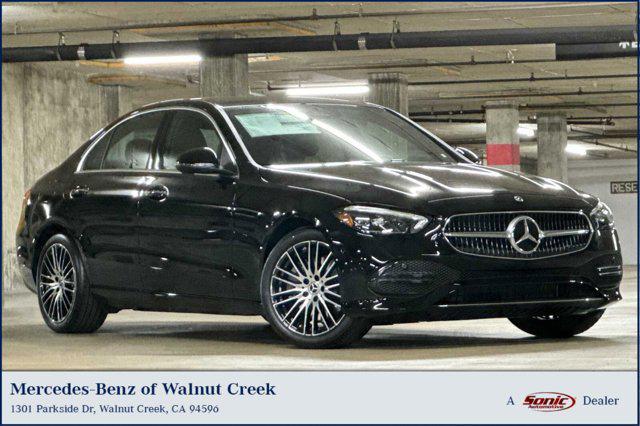 new 2025 Mercedes-Benz C-Class car, priced at $53,215